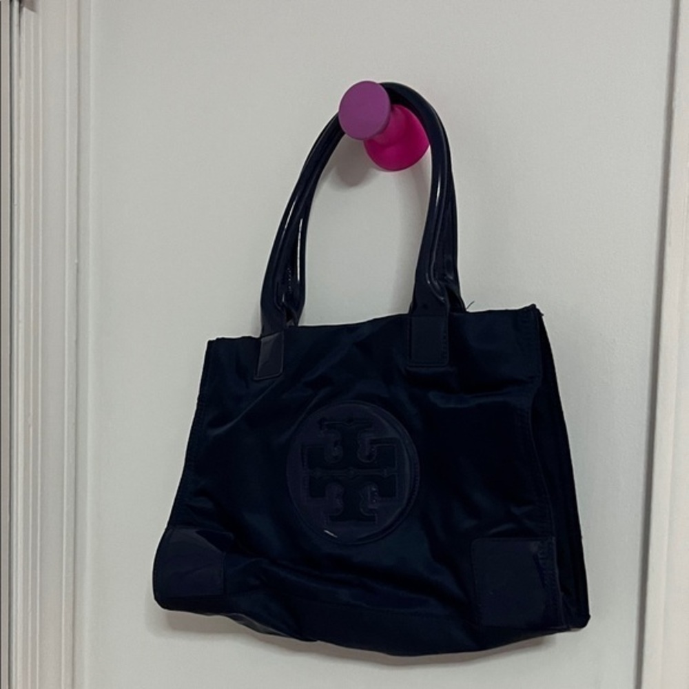 Tory Burch Ella Tote Tory Navy